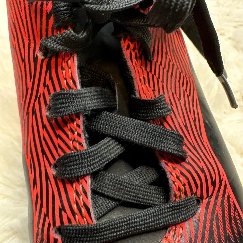 Puma Spirit II Cleats Red & Black Size 1 - Picture 14 of 16
